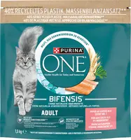 Purina One Adult kattenvoer zalm 1,5kg - afbeelding 1