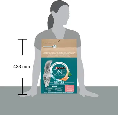 Purina One Adult kattenvoer zalm 3kg - afbeelding 4