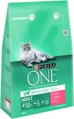 Purina One Adult kattenvoer zalm 3kg - afbeelding 6