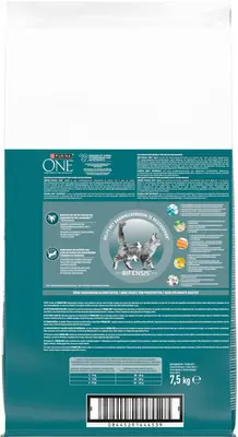 PURINA ONE Adult Rijk aan Zalm kattenvoer 7,5kg - afbeelding 2