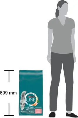 PURINA ONE Adult Rijk aan Zalm kattenvoer 7,5kg - afbeelding 4