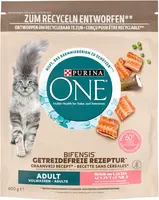 Purina ONE BIFENSIS Graan vrij Adult Rijk aan Zalm kattenvoer 600g - afbeelding 1