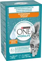 PURINA ONE Hydralife aanvullend kattenvoer met Kipsmaak 6x50g - afbeelding 3