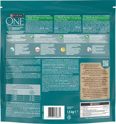 Purina One Indoor kalkoen 1,5kg - afbeelding 2