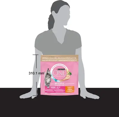 Purina One junior kattenvoer kip & rijst 1,5kg - afbeelding 3