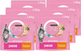 Purina One junior kattenvoer kip & rijst 1,5kg - afbeelding 2