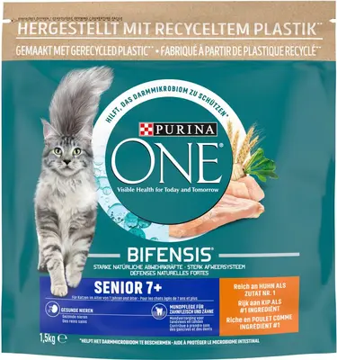 Purina One Senior kip 1,5kg - afbeelding 3