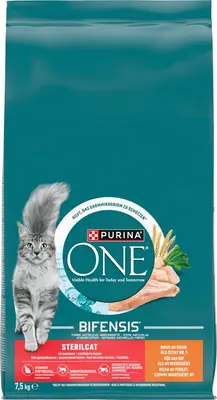 PURINA ONE Sterilcat Rijk aan Kip kattenvoer 7,5kg - afbeelding 1