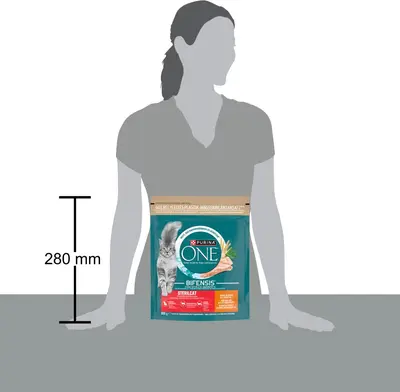 PURINA ONE Sterilcat Rijk aan Kip kattenvoer 800g - afbeelding 2