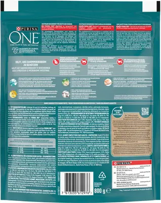 PURINA ONE Sterilcat Rijk aan Kip kattenvoer, kattenbrokjes voor gesteriliseerde/gecastreerde katten, 800g (doos van 4; 3,2kg) - afbeelding 3