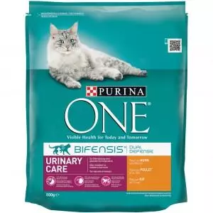 PURINA ONE® Urinary Health Rijk aan Kip kattenvoer 800g