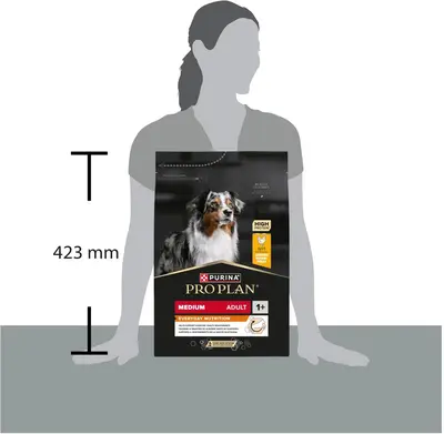 PURINA PRO PLAN Medium Adult Everyday Nutrition Rijk aan Kip hondenvoer 3kg - afbeelding 2