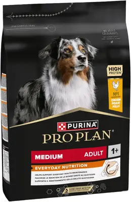 PURINA PRO PLAN Medium Adult Everyday Nutrition Rijk aan Kip hondenvoer 3kg - afbeelding 4