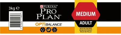PURINA® PRO PLAN® Medium Adult Hond Rijk aan Kip - afbeelding 1