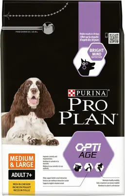 PURINA PRO PLAN Medium & Large Adult Hond 7+ Rijk aan Kip - afbeelding 5