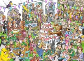 Puzzel andré van duin - feest mee met andré 1000st  - afbeelding 2