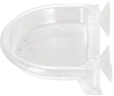 Raamfeeder bordeaux l17.8b3.8h13.5cm - afbeelding 1