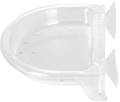 Raamfeeder bordeaux l17.8b3.8h13.5cm - afbeelding 2