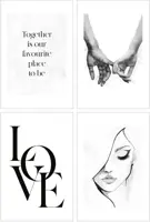 Reinders art print papier together 20x30cm sweet beauty - afbeelding 1