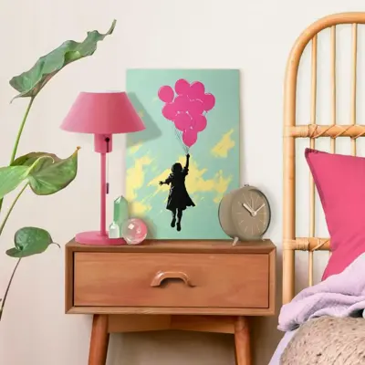 Reinders schilderij canvas balloons up 20x30cm colourful - afbeelding 2