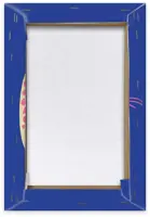 Reinders schilderij canvas blue pink cat 20x30cm colourful - afbeelding 3