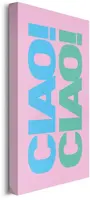 Reinders schilderij canvas ciao ciao 20x30cm colourful - afbeelding 5
