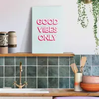 Reinders schilderij canvas good vibes 20x30cm colourful - afbeelding 2