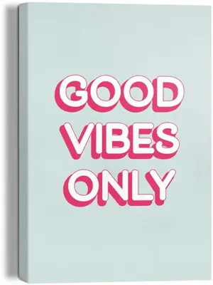 Reinders schilderij canvas good vibes 20x30cm colourful - afbeelding 1