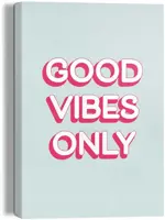Reinders schilderij canvas good vibes 20x30cm colourful - afbeelding 1