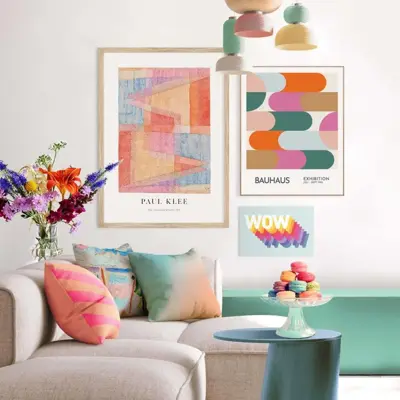 Reinders schilderij canvas wow 20x30cm colourful - afbeelding 7
