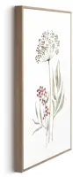 Reinders schilderij hout aqua flowers 20x30cm botanic - afbeelding 5