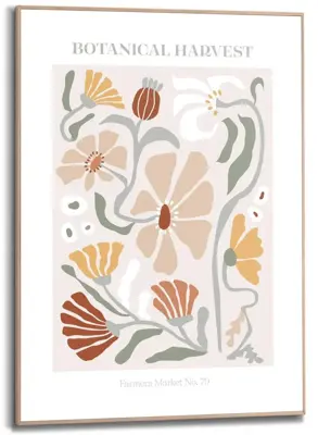 Reinders schilderij hout botanical harvest 50x70cm botanic - afbeelding 1