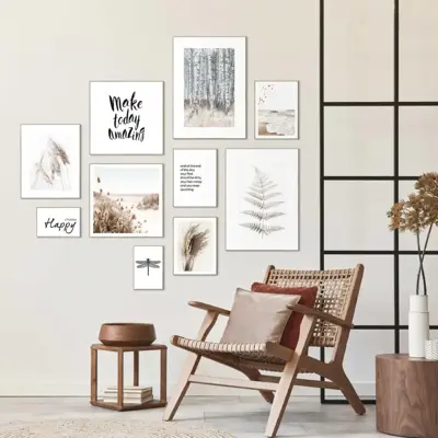 Reinders schilderij hout breeze grass 40x50cm botanic - afbeelding 6
