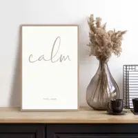 Reinders schilderij hout calm 20x30cm botanic - afbeelding 2