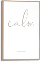 Reinders schilderij hout calm 20x30cm botanic - afbeelding 1
