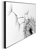 Reinders schilderij hout dandelion 50x70cm black & white - afbeelding 5
