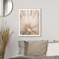 Reinders schilderij hout dandelion heart 40x50cm natural earth - afbeelding 2