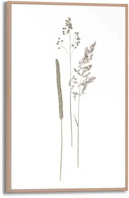 Reinders schilderij hout dried flowers scrapbook 20x30cm botanic - afbeelding 1
