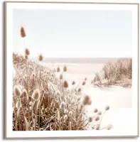 Reinders schilderij hout dune beach 50x50cm botanic - afbeelding 1