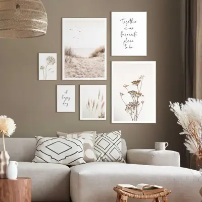 Reinders schilderij hout dunepath 50x70cm botanic - afbeelding 6