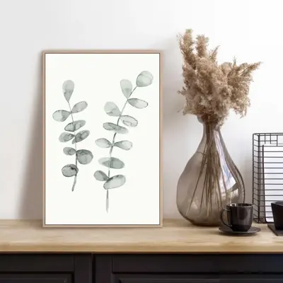 Reinders schilderij hout eucalyptus strings 20x30cm botanic - afbeelding 2