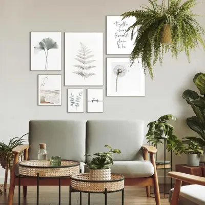 Reinders schilderij hout eucalyptus strings 20x30cm botanic - afbeelding 7