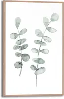 Reinders schilderij hout eucalyptus strings 20x30cm botanic - afbeelding 1