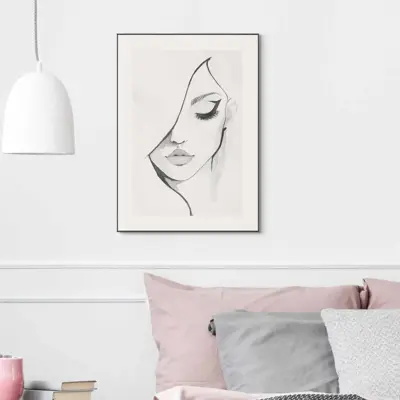 Reinders schilderij hout female 50x70cm sweet beauty - afbeelding 2