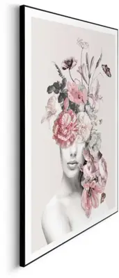 Reinders schilderij hout floral lady sweet 50x70cm sweet beauty - afbeelding 5