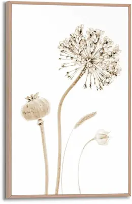 Reinders schilderij hout flower stills 20x30cm botanic - afbeelding 1