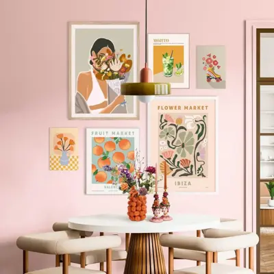 Reinders schilderij hout ibiza flowers 50x70cm colourful - afbeelding 6