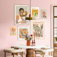 Reinders schilderij hout ibiza flowers 50x70cm colourful - afbeelding 6