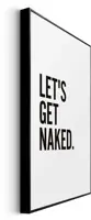 Reinders schilderij hout let's get 20x30cm black & white - afbeelding 5