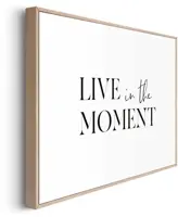 Reinders schilderij hout live in the moment 20x30cm natural earth - afbeelding 5